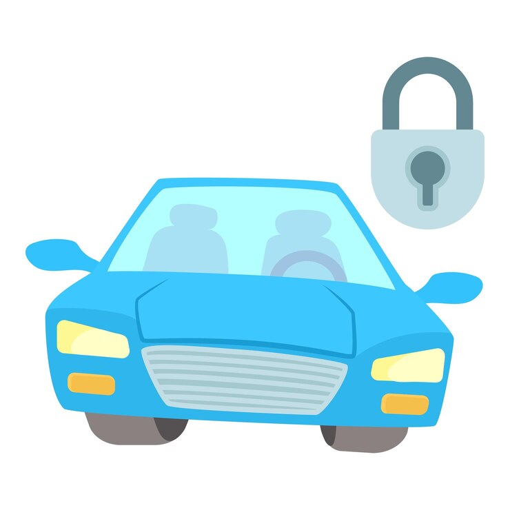 Vector icono de dibujos animados ilustración de icono vectorial de automóviles para la web