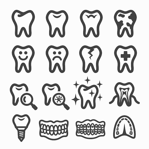 El icono de los dientes