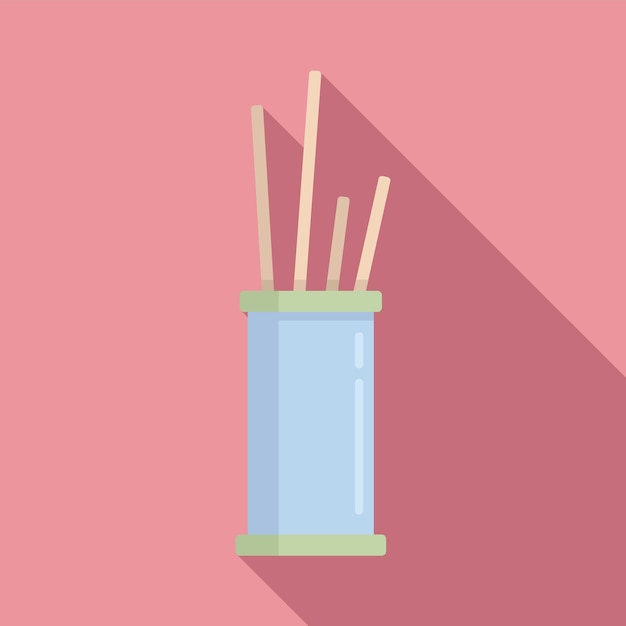 Icono de difusor de contenedor Ilustración plana del icono de vector de difusor de contenedor para diseño web