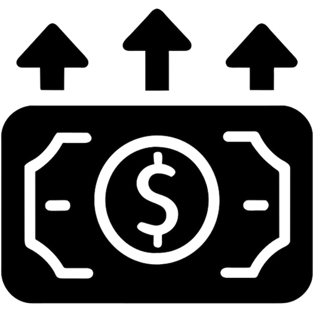 Icono de dinero digital