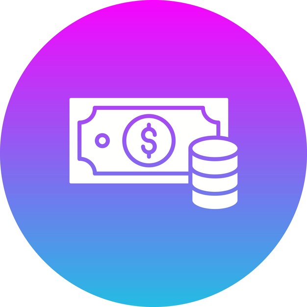 Icono de dinero en efectivo