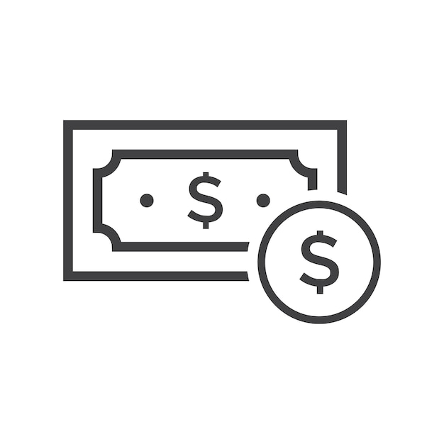 Icono de dinero en efectivo