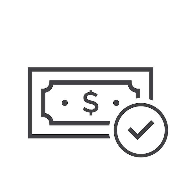 Icono de dinero en efectivo