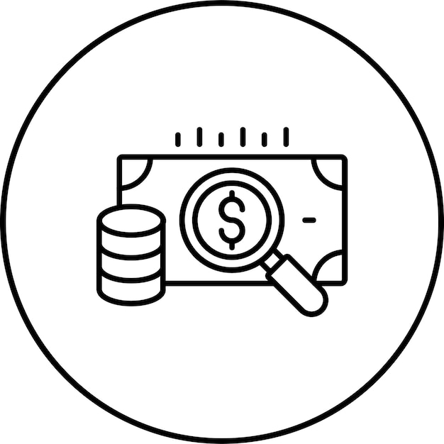 Icono de dinero de lúpula