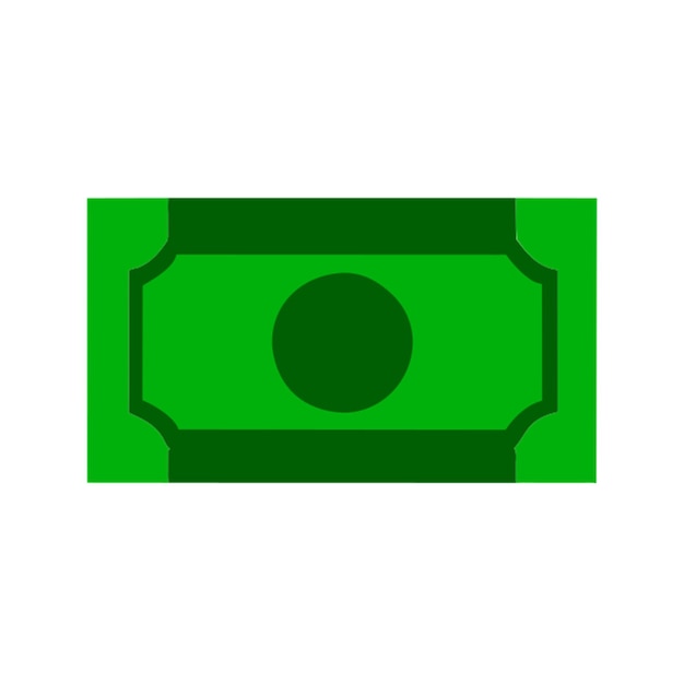 icono de dinero de papel