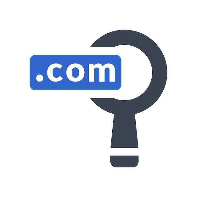 Icono de la dirección web de búsqueda