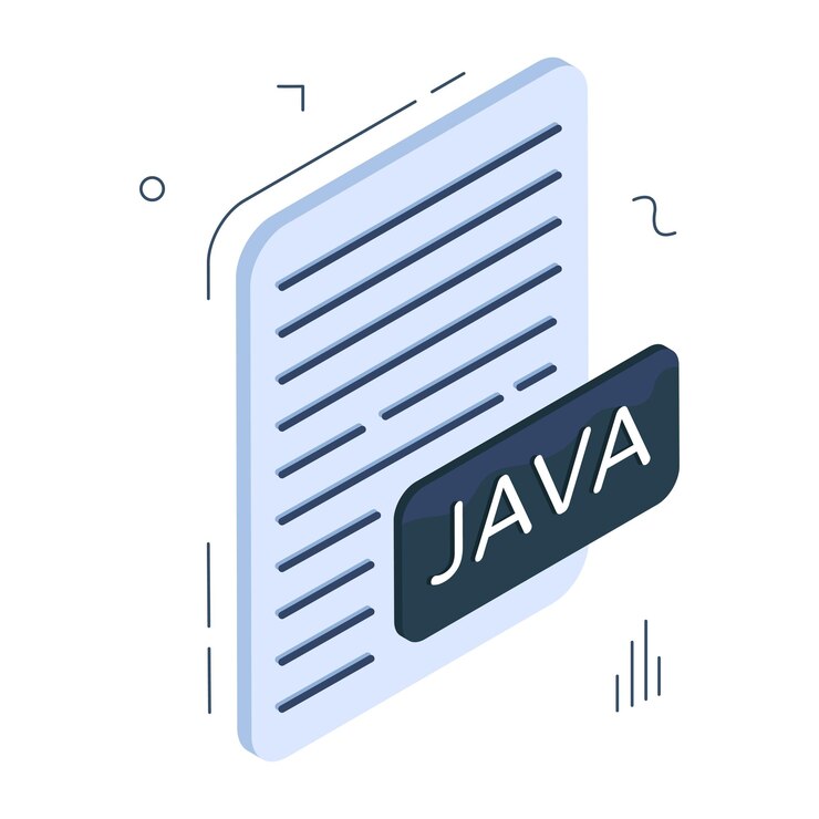 Vector icono de diseño editable del archivo java