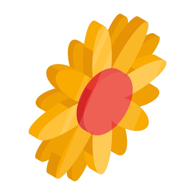 Icono de diseño editable de florito