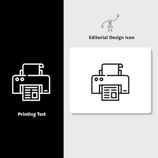 Vector icono de diseño editorial icono de diseño vectorial
