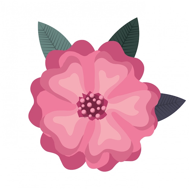 icono de diseño floral