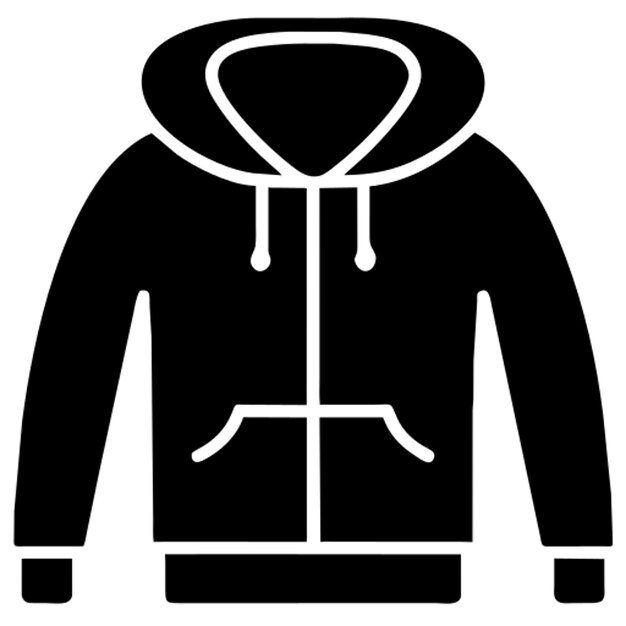 un icono de diseño para un ícono de capucha