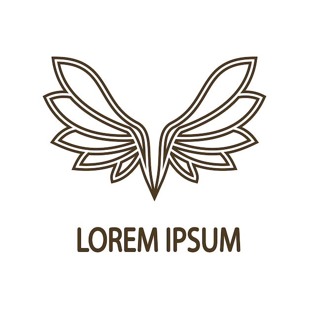 Icono de diseño de ilustraciones de logotipo de abeja