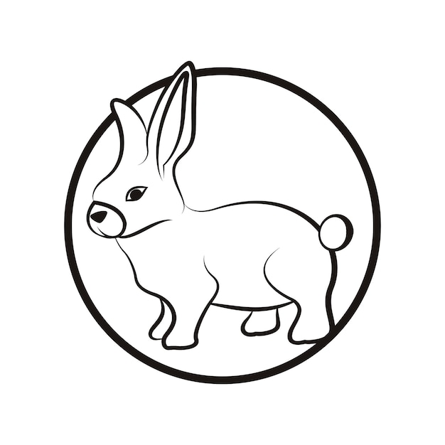 Icono de diseño de ilustraciones de logotipo de abeja