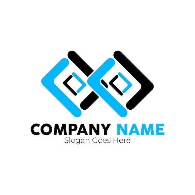 icono de diseño de logotipo abstracto para negocios de lujo elegante y aleatorio