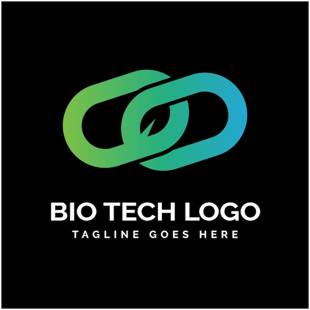 icono de diseño del logotipo de biotecnología