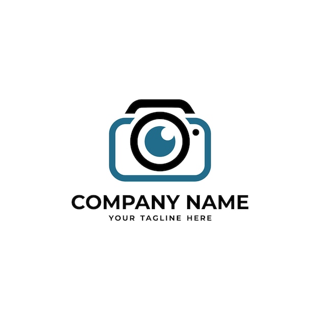 icono de diseño de logotipo de la cámara de fotografía