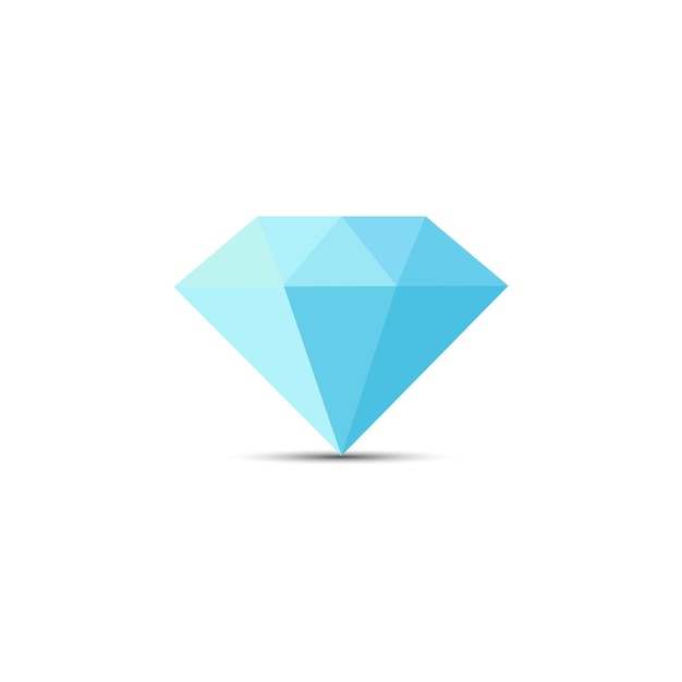 Icono de diseño de logotipo de diamante