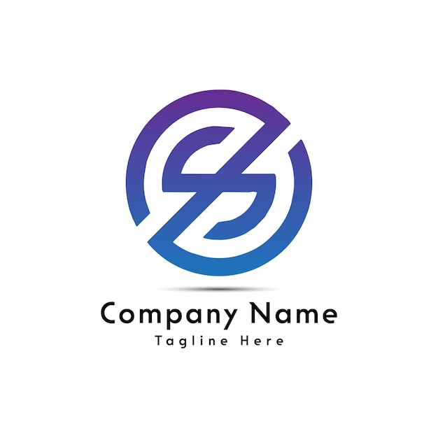 Icono del diseño del logotipo de la letra SE