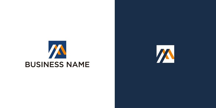 Vector icono de diseño de logotipo moderno creativo de la letra m