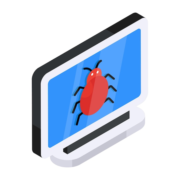 Icono de diseño perfecto del error del sistema