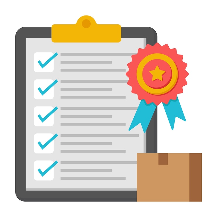 Vector icono de diseño perfecto de la lista logística