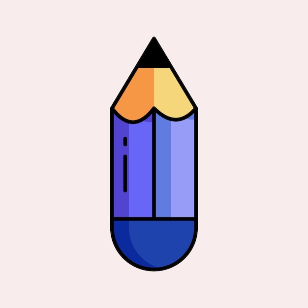 ícono de diseño plano de artículo diario set01