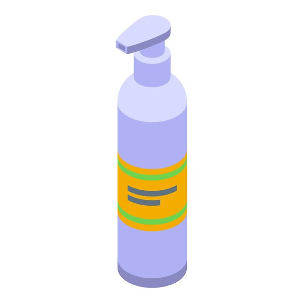 Icono del dispensador de bebé vector isométrico Mamá infantil Maternidad niño