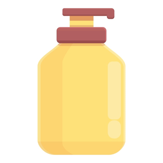 Icono de dispensador de jabón vector de dibujos animados Aroma cuidado de los pies Mecha romántica