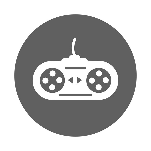 Ícono del dispositivo de controlador de actividad Gráficos vectoriales grises
