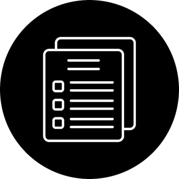 el ícono del documento