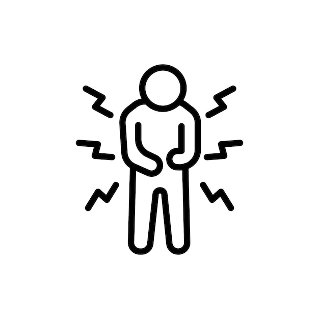 El icono del dolor muscular