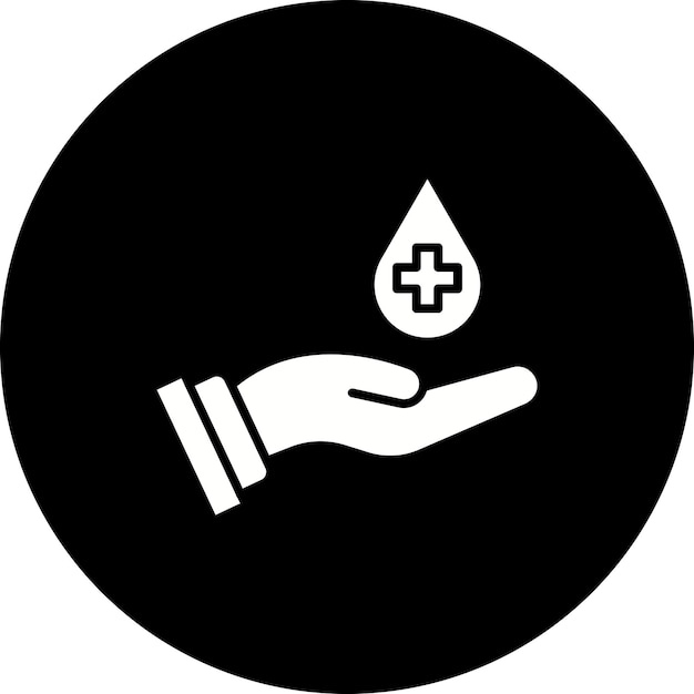El icono de la donación de sangre