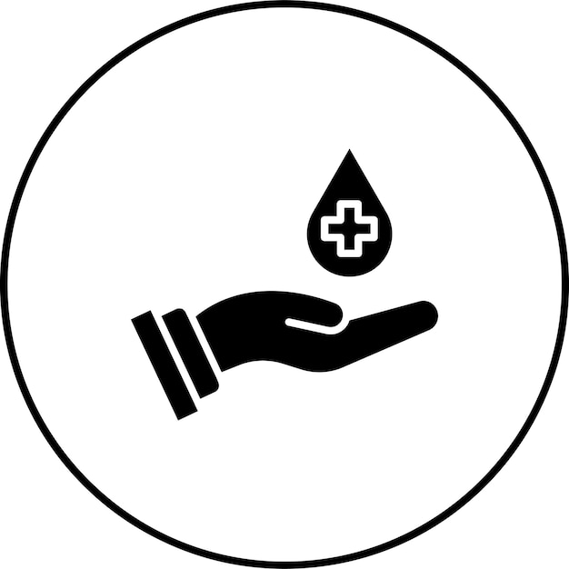 El icono de la donación de sangre