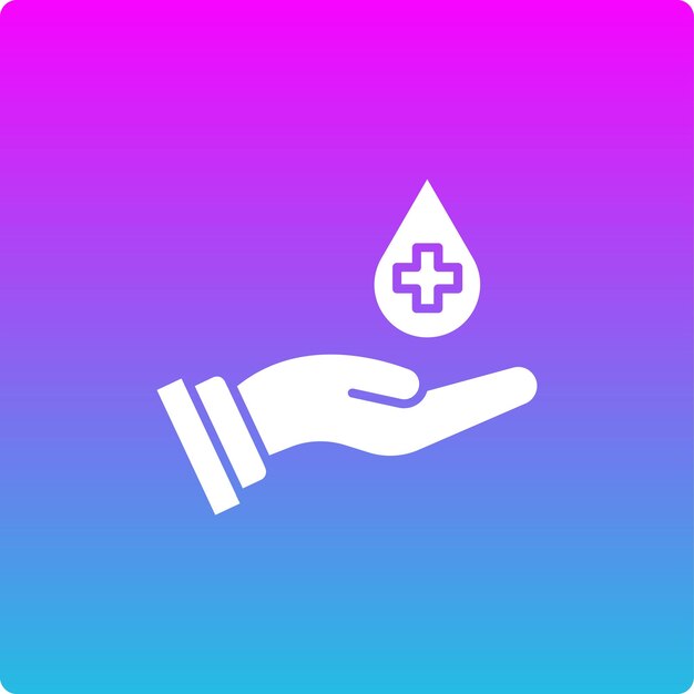El icono de la donación de sangre