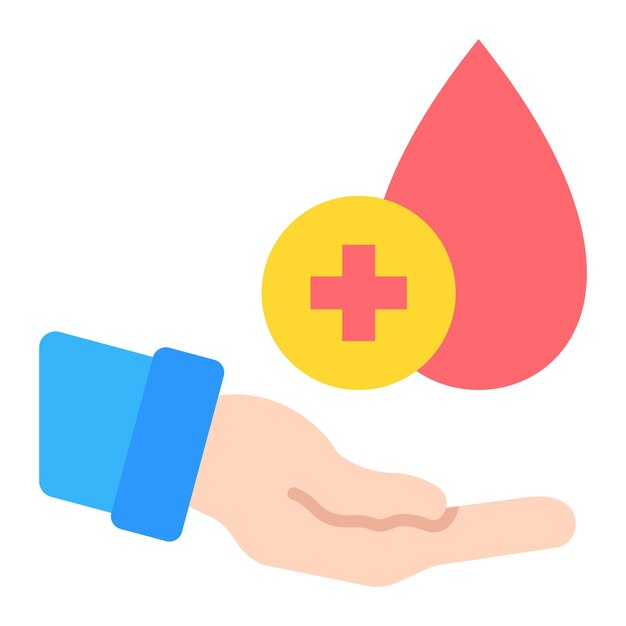 El icono de la donación de sangre