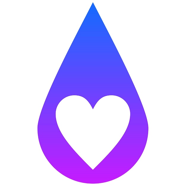 El icono de la donación de sangre