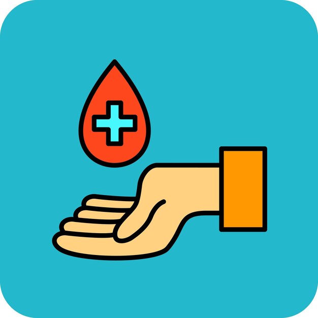 El icono de la donación de sangre
