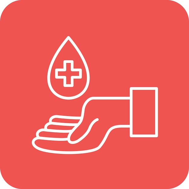 El icono de la donación de sangre