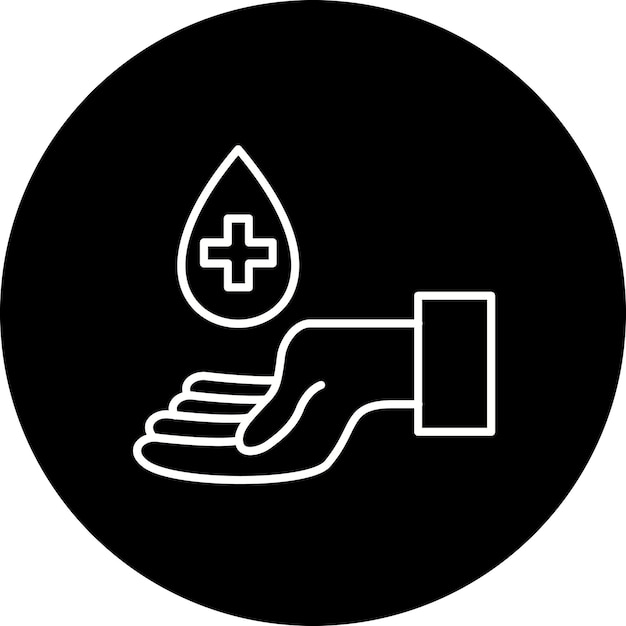 El icono de la donación de sangre