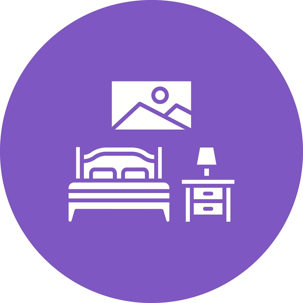 El icono del dormitorio