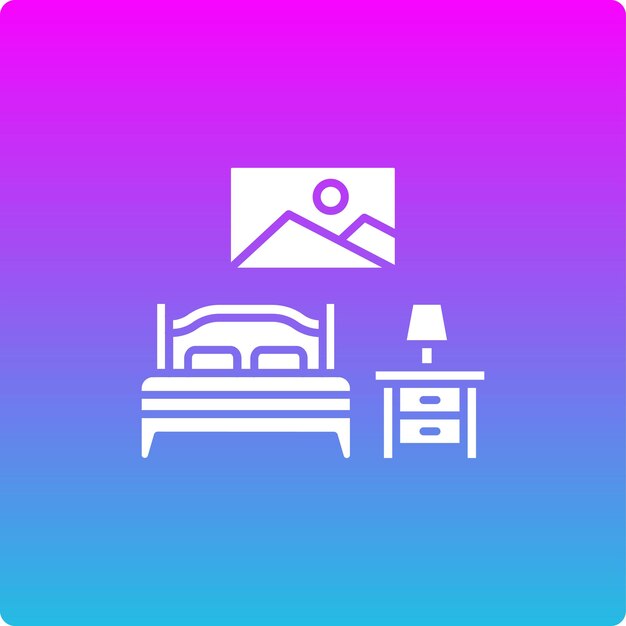 El icono del dormitorio