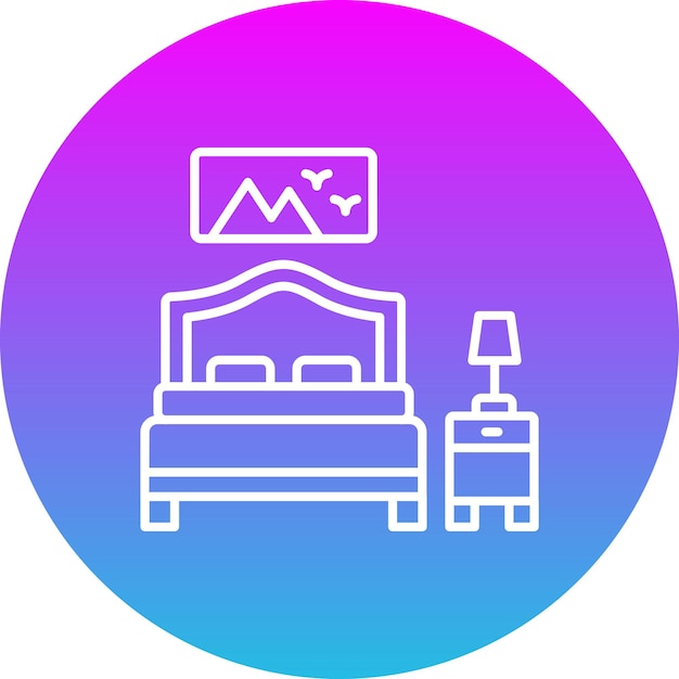 El icono del dormitorio