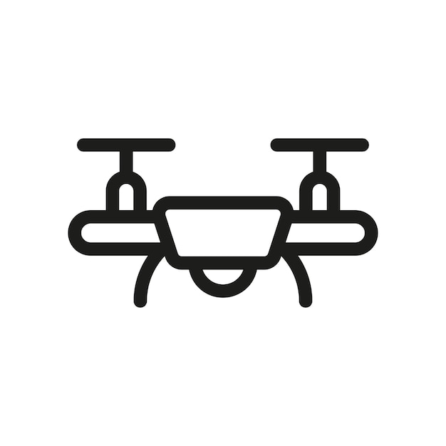 Icono de Drone icono de vector de Quadrocopter