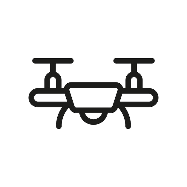 Icono de Drone icono de vector de Quadrocopter