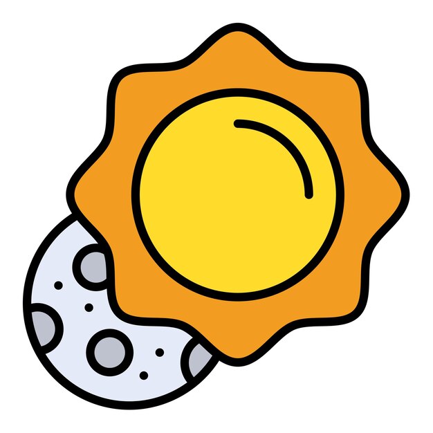 El icono del eclipse lunar