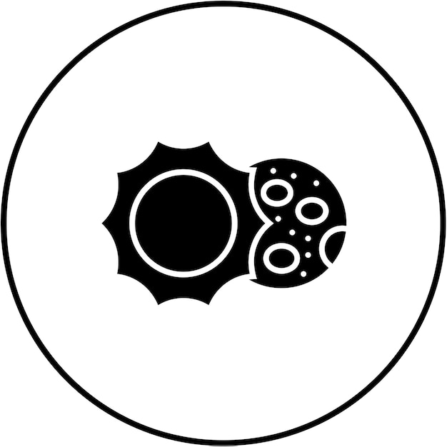 El icono del eclipse lunar