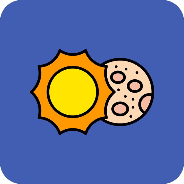 El icono del eclipse lunar
