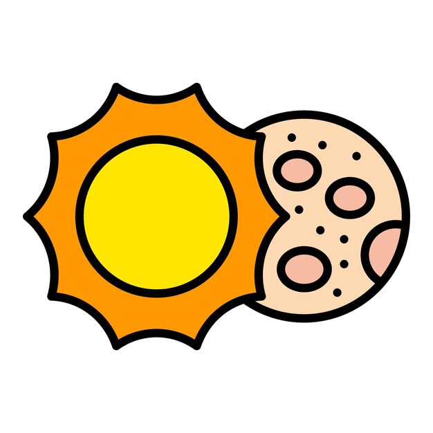 El icono del eclipse lunar