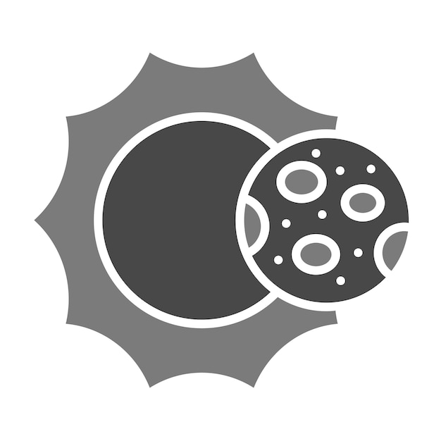 El icono del eclipse solar