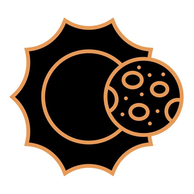 El icono del eclipse solar